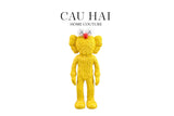 TƯỢNG KAW YELLOW H60-CẬU HAI HOME DECOR