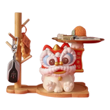 Tượng Kim Lân Phúc Mãn Đường Guardian Lion Key Figurines Hanging Tree 27x29