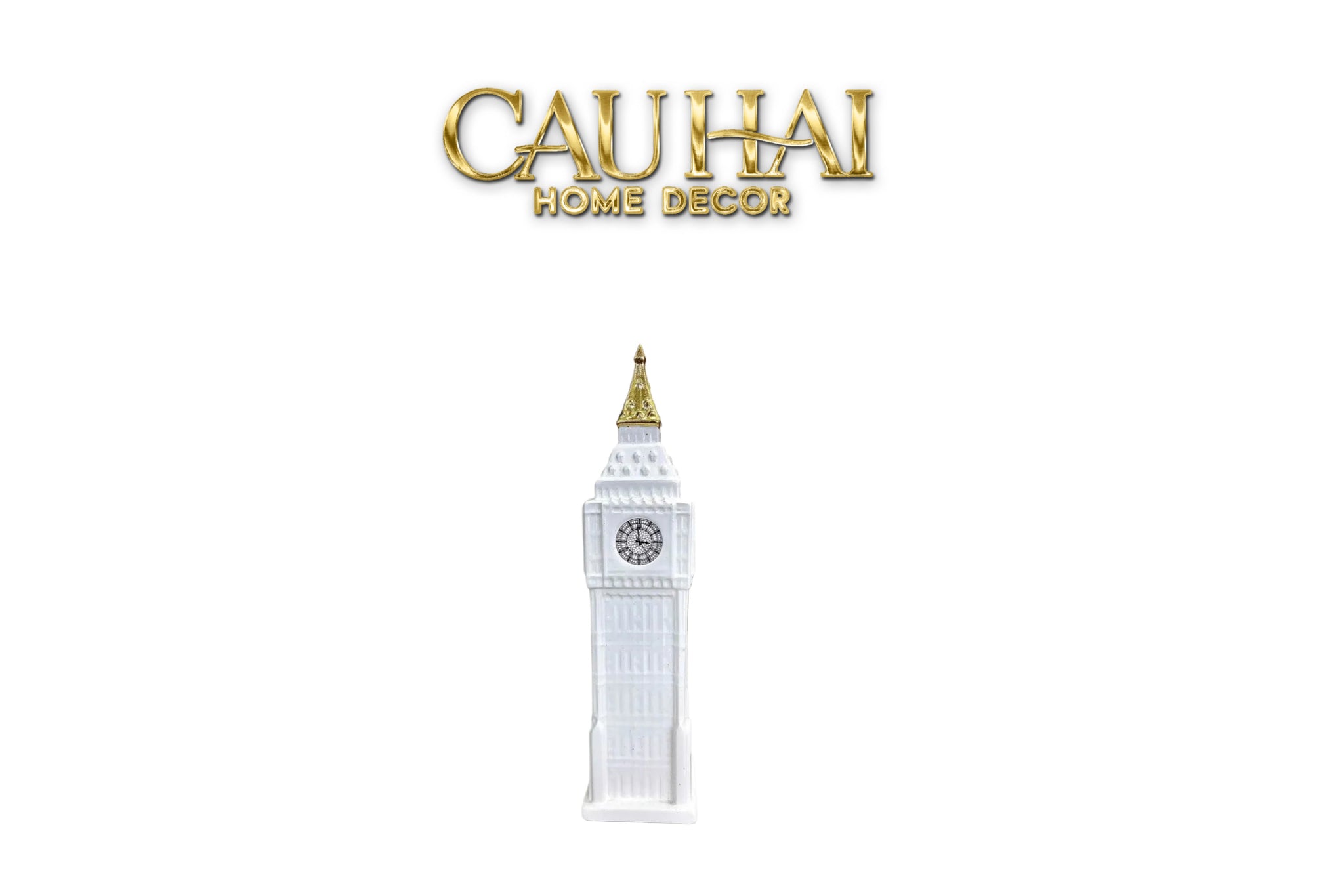 Tượng London Big Ben Clock Tower H30/48-TƯỢNG TRANG TRÍ-CẬU HAI HOME DECOR