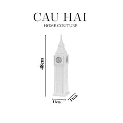 Tượng London Big Ben Clock Tower H30/48-TƯỢNG TRANG TRÍ-CẬU HAI HOME DECOR