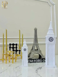 Tượng Platinum Eiffel Tower H39-TƯỢNG TRANG TRÍ-CẬU HAI HOME DECOR