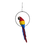 Tượng Maison Jungle Parrot - Ara On Circle