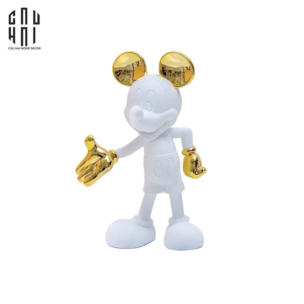 Tượng Mickey Handshake Union D’Or H29-TƯỢNG TRANG TRÍ-CẬU HAI HOME DECOR