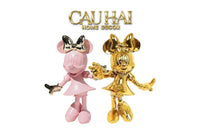 Tượng Mickey - Minnie Pinkyboo Ballet H29-CẬU HAI HOME DECOR