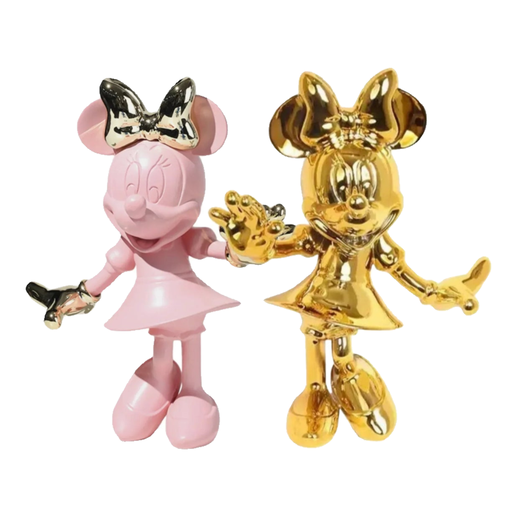 Tượng Mickey - Minnie Pinkyboo Ballet H29