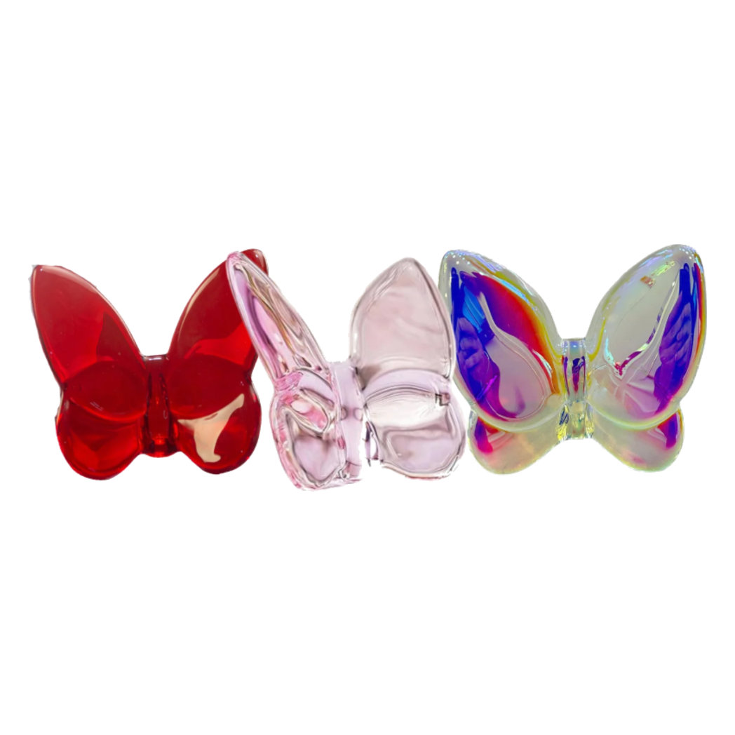 Tượng Mini Bướm Pha Lê Papillon Chromatique 7x8-TRANG TRÍ-CẬU HAI HOME DECOR-CẬU HAI HOME DECOR