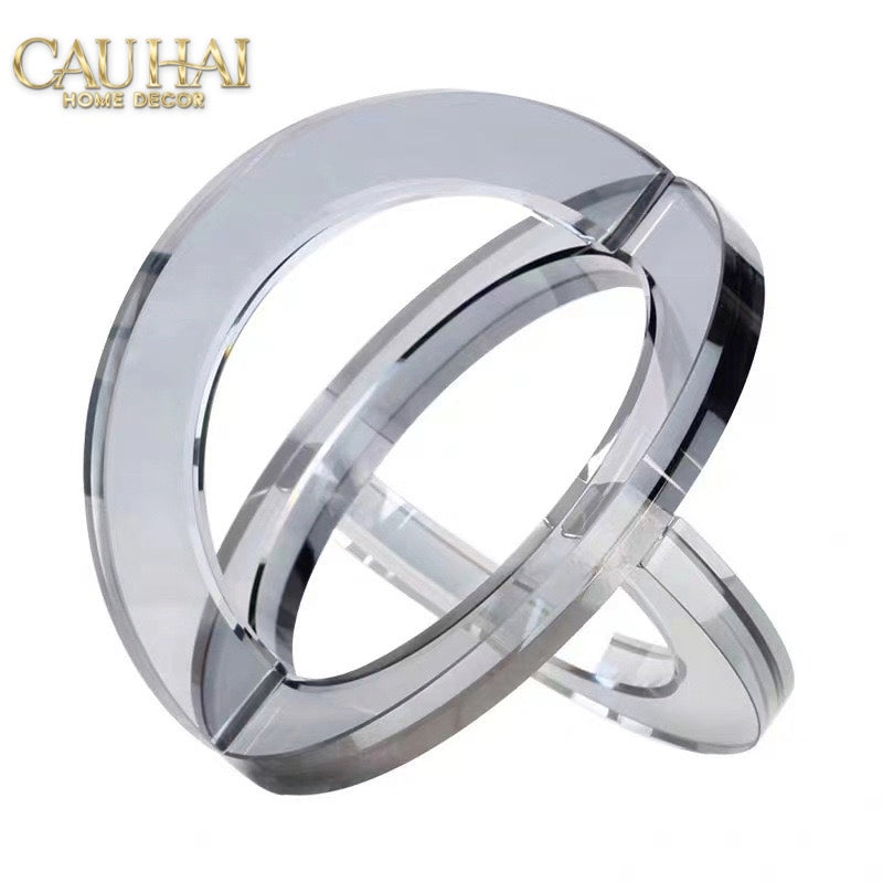 Tượng Pha Lê Cristalleries Orbite Infinity D16-Tượng Pha Lê-CẬU HAI HOME DECOR-CẬU HAI HOME DECOR