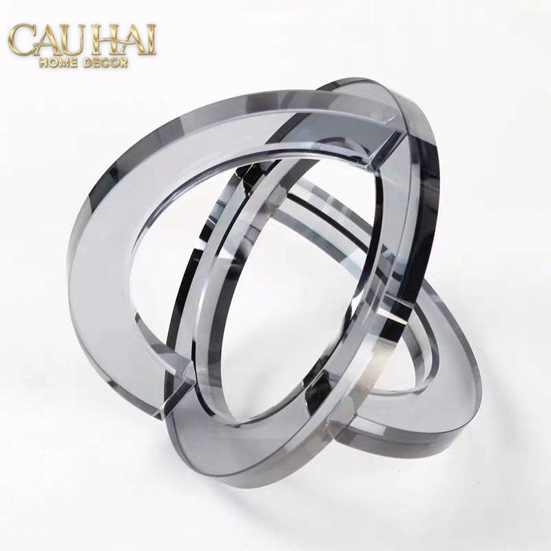 Tượng Pha Lê Cristalleries Orbite Infinity D16-Tượng Pha Lê-CẬU HAI HOME DECOR-CẬU HAI HOME DECOR