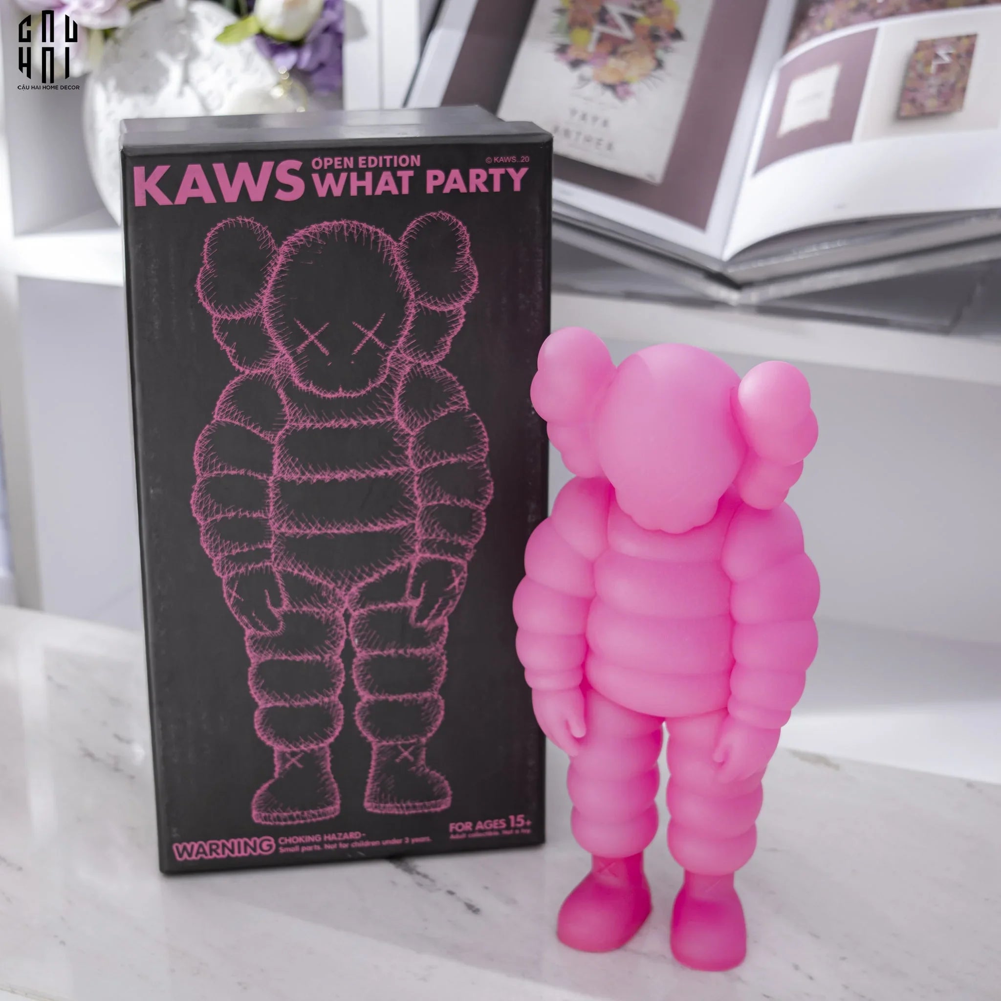 TƯỢNG PINKY SUPER KAW FULL BOX - SS25-CẬU HAI HOME DECOR