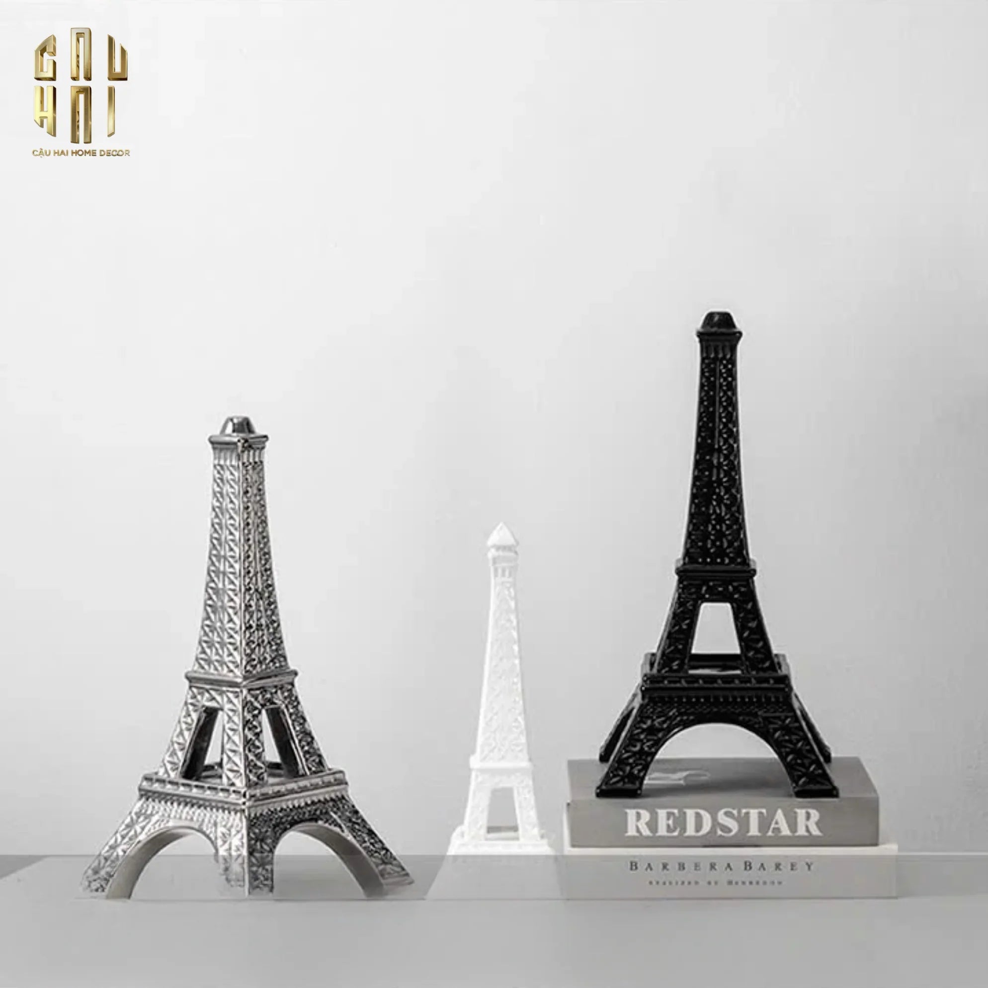 TƯỢNG PLATINUM EIFFEL TOWER H39