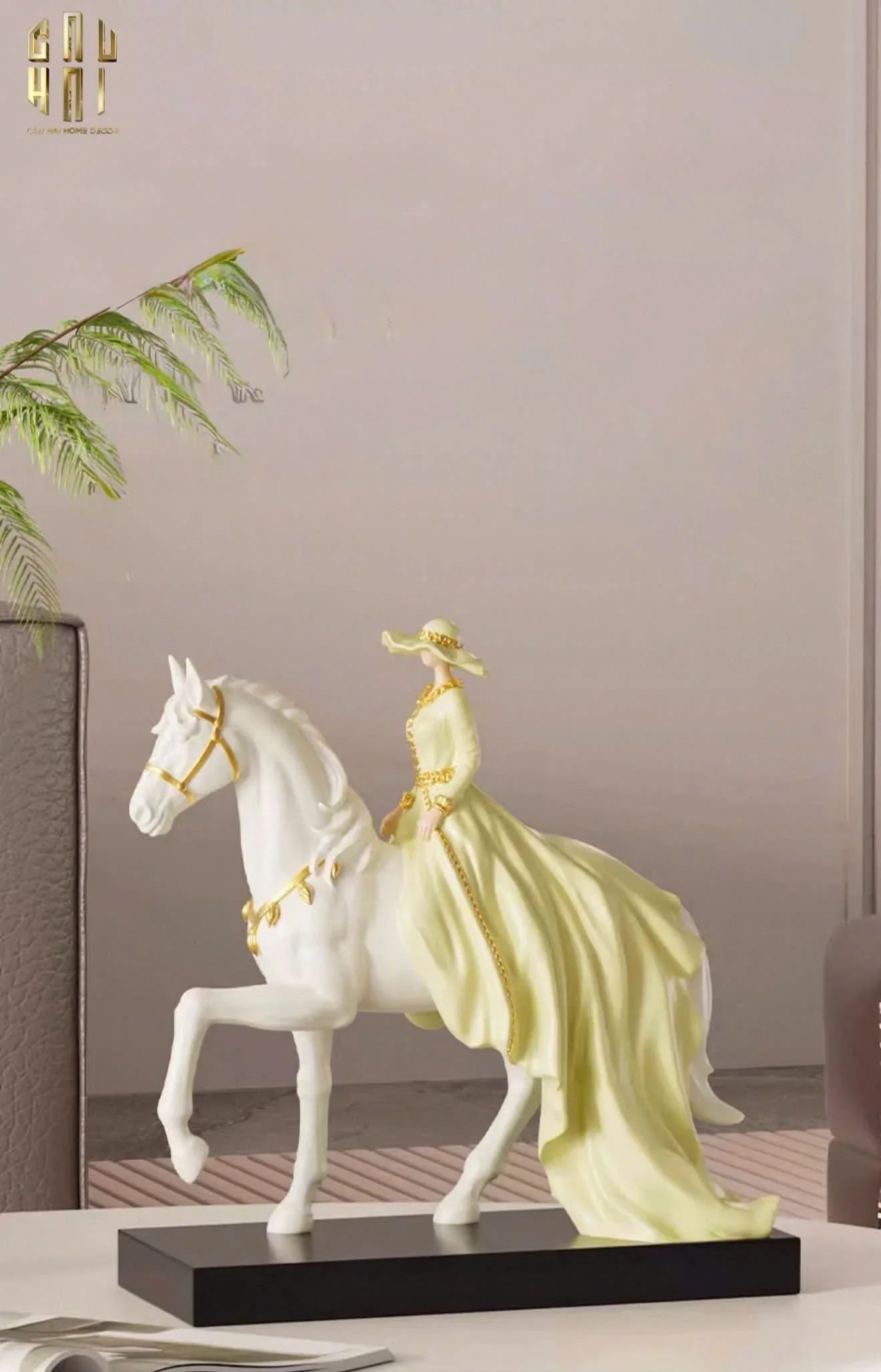 Tượng Princess Montclair - Duchess Of Montclair-CẬU HAI HOME DECOR