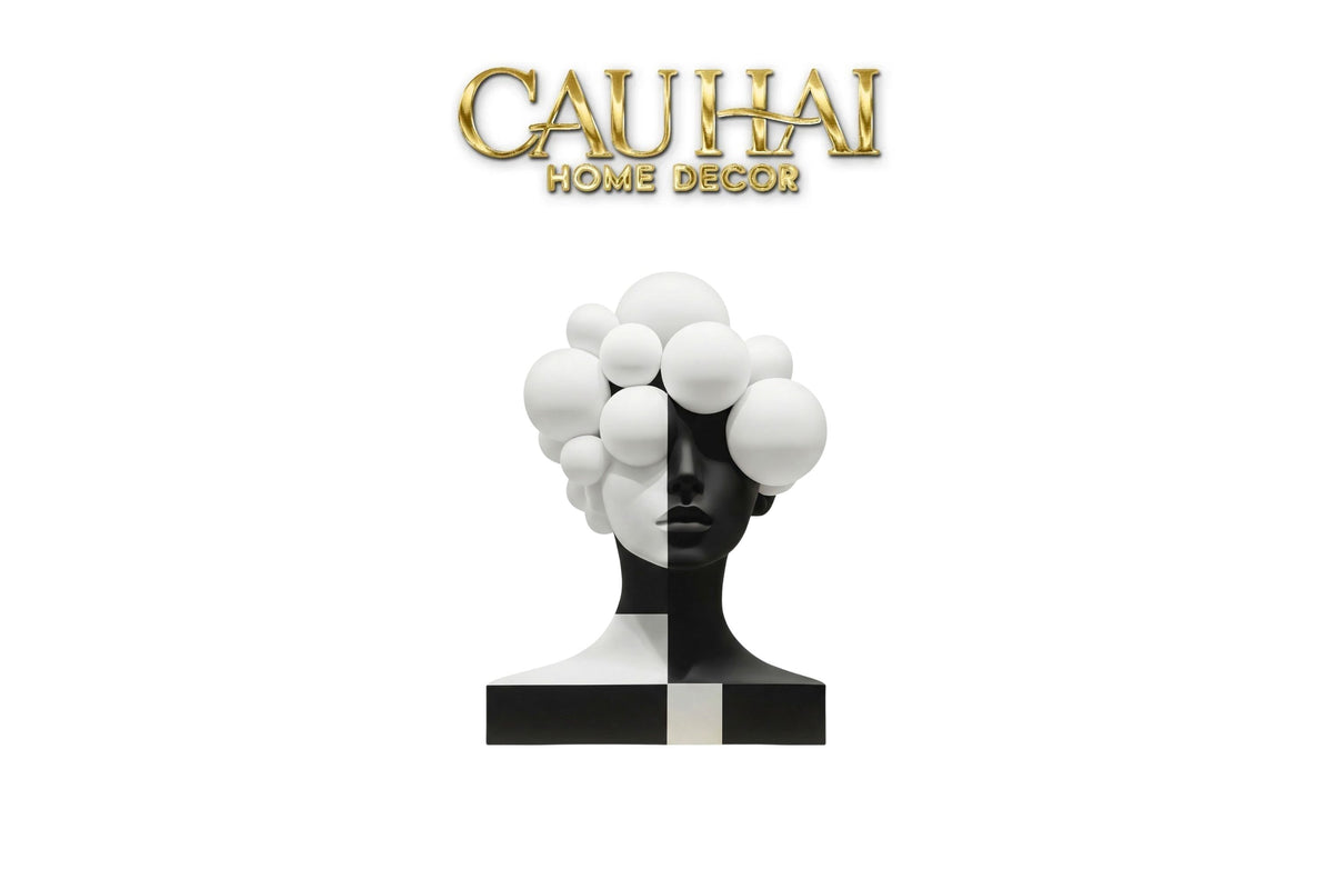 Tượng Quý Cô Dualité Sphère Miroir-CẬU HAI HOME DECOR