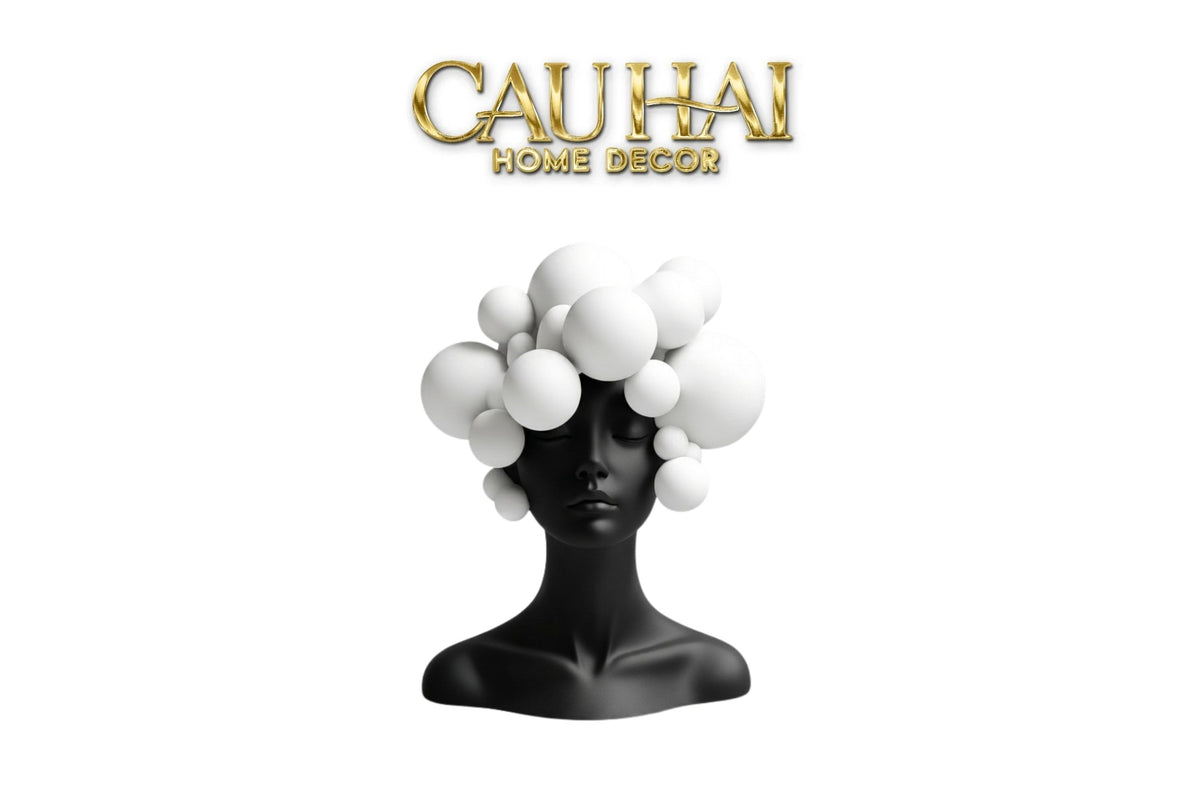 Tượng Quý Cô Dualité Sphère Ombre-TƯỢNG TRANG TRÍ-CẬU HAI HOME DECOR
