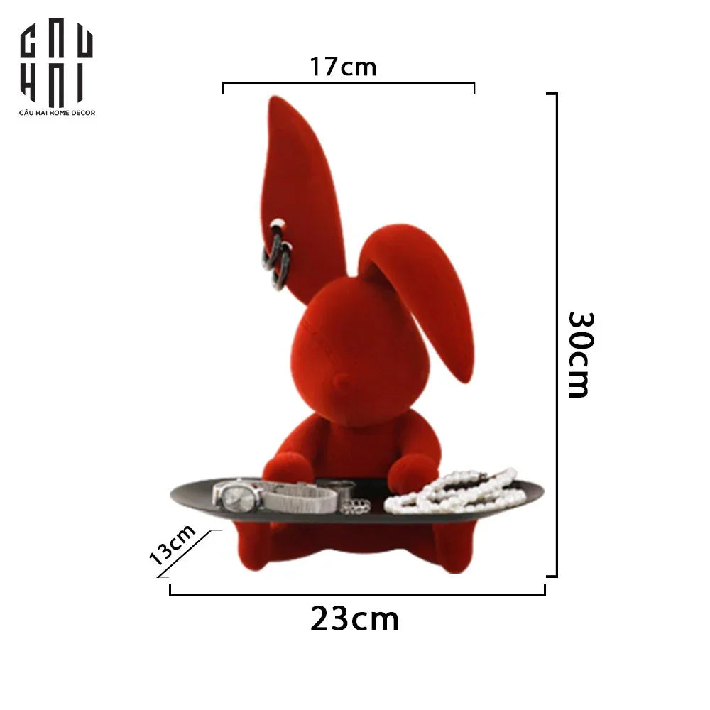TƯỢNG RED DISK BUNNY GANG SS25