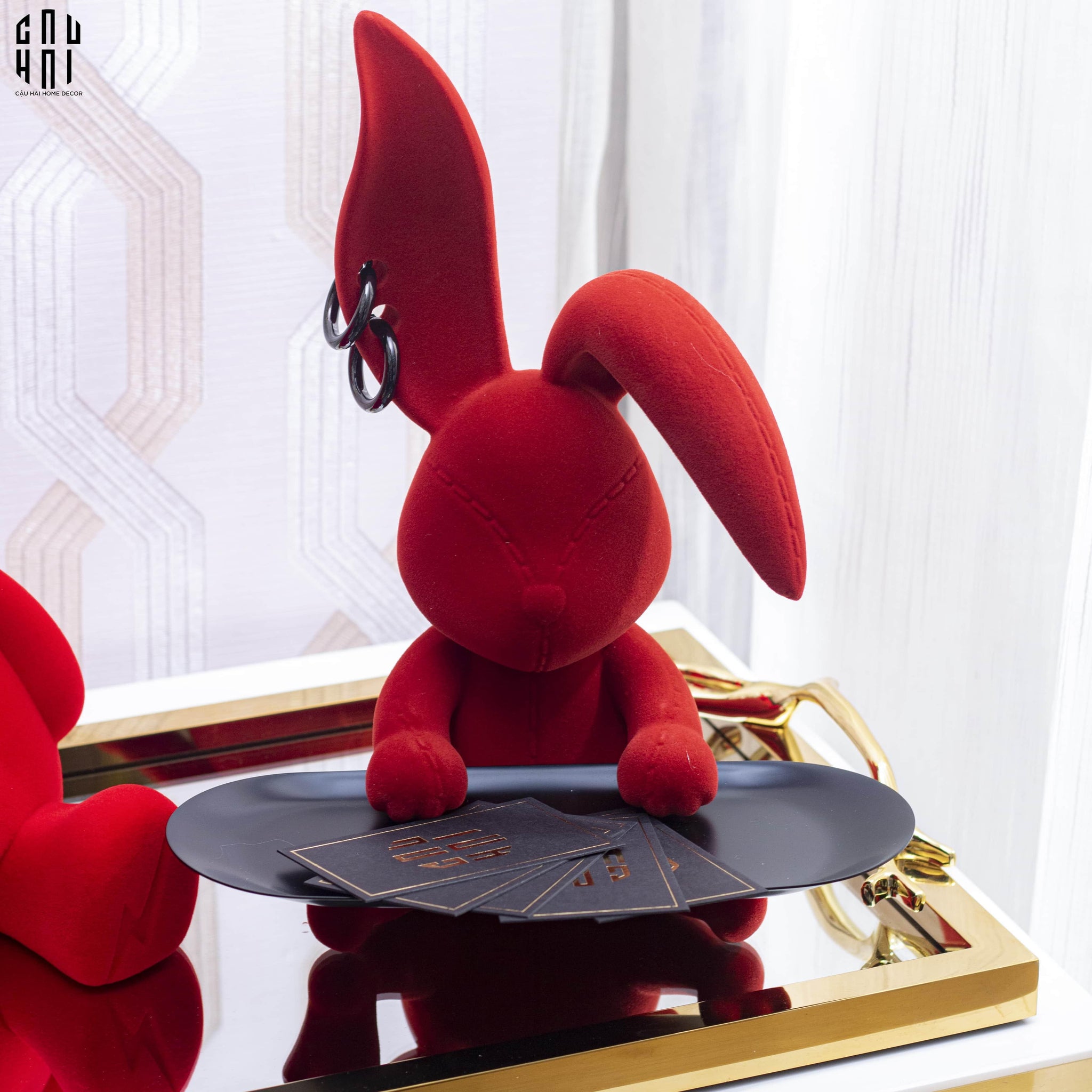TƯỢNG RED DISK BUNNY GANG SS25