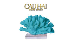 Tượng San Hô Corail Art de Mer Turquoise Sculptural-TƯỢNG TRANG TRÍ-CẬU HAI HOME DECOR