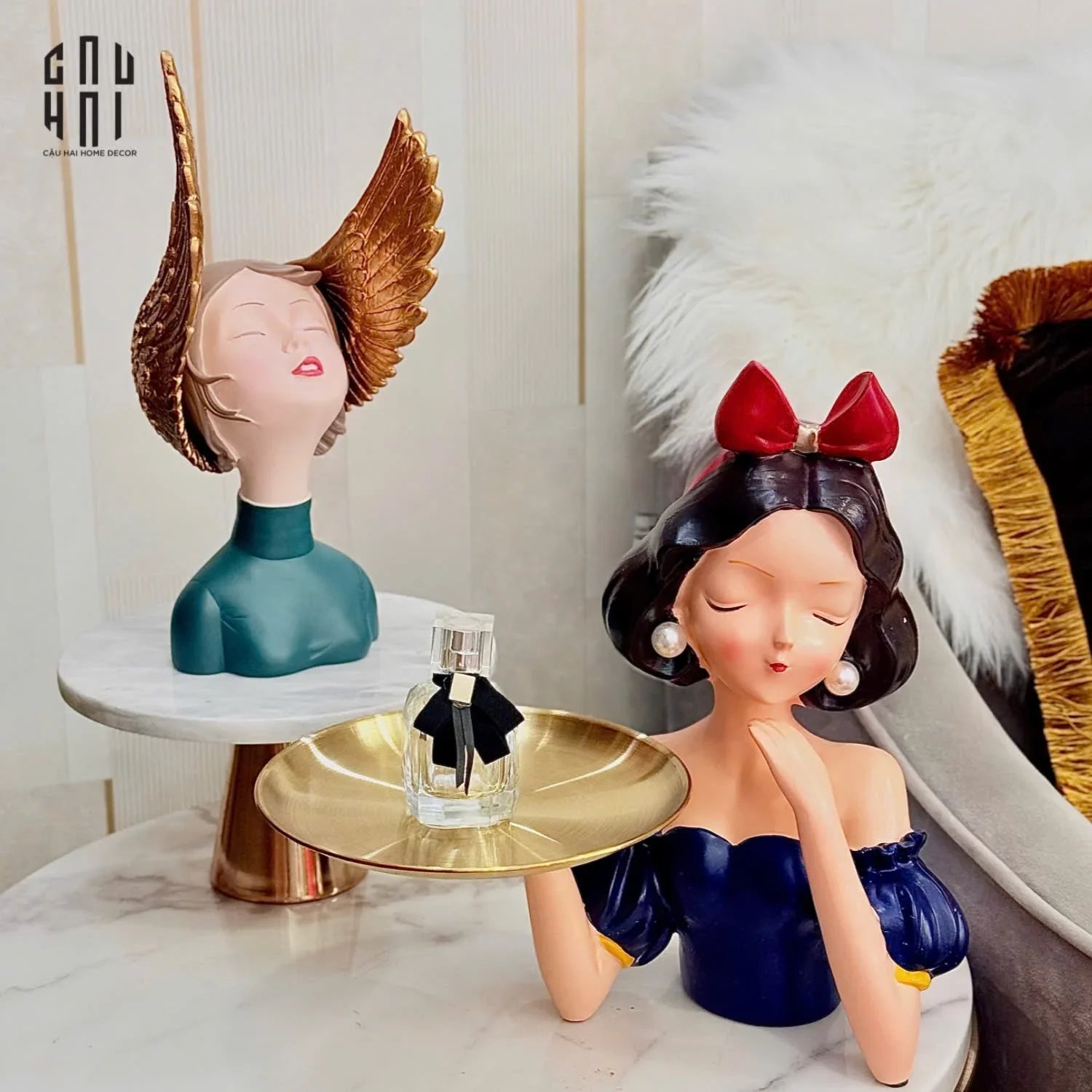 TƯỢNG SNOW WHITE-CẬU HAI HOME DECOR
