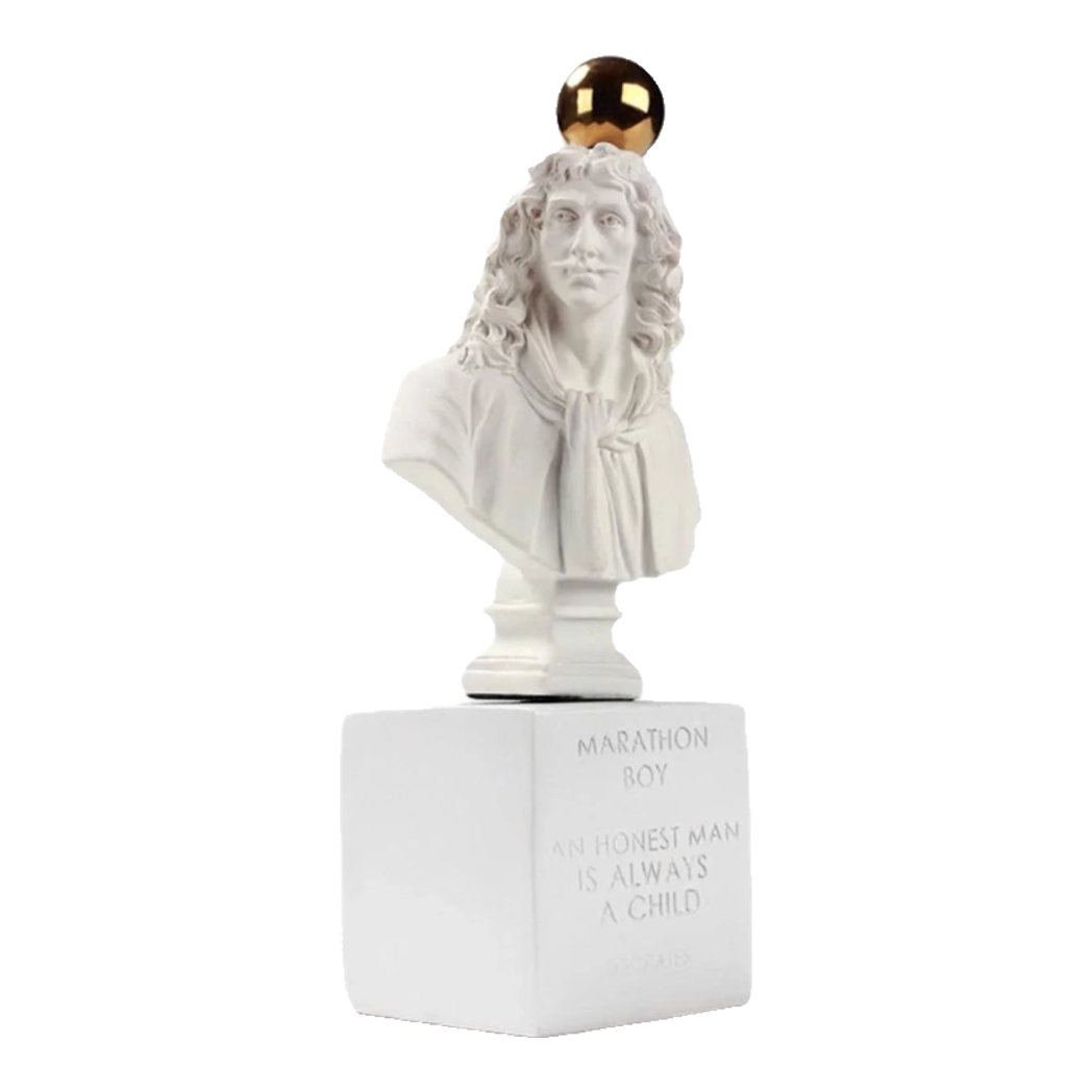 Tượng Socrates Quote Bust H25