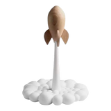 Tượng Tên Lửa Launching Apollo Rocket H25 Straight Ahead