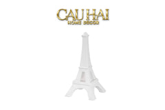 Tượng Tháp Eiffel Opal White Tower H32-TƯỢNG TRANG TRÍ-CẬU HAI HOME DECOR