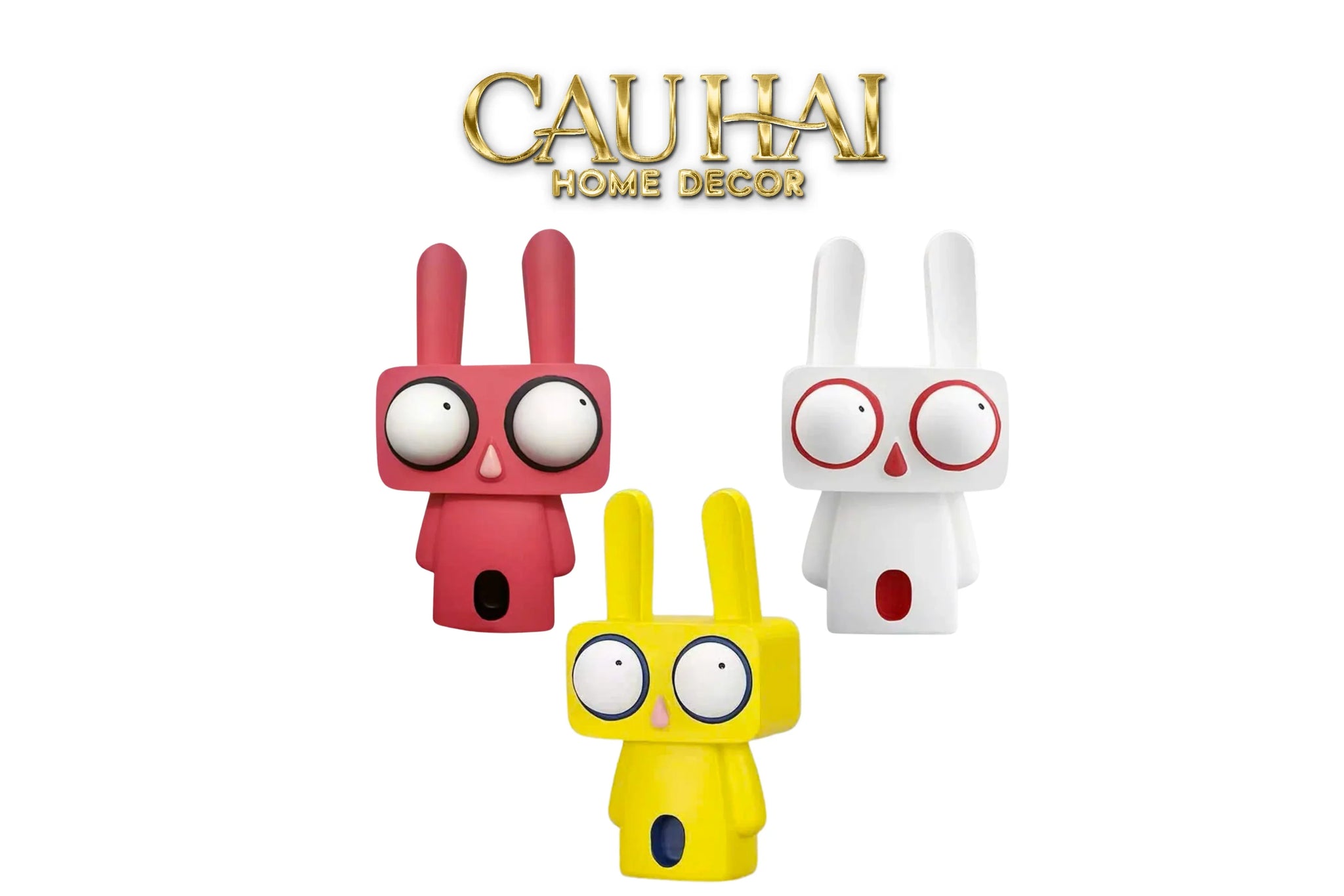 Tượng Thỏ Art Toon Woo Lapin H33-CẬU HAI HOME DECOR