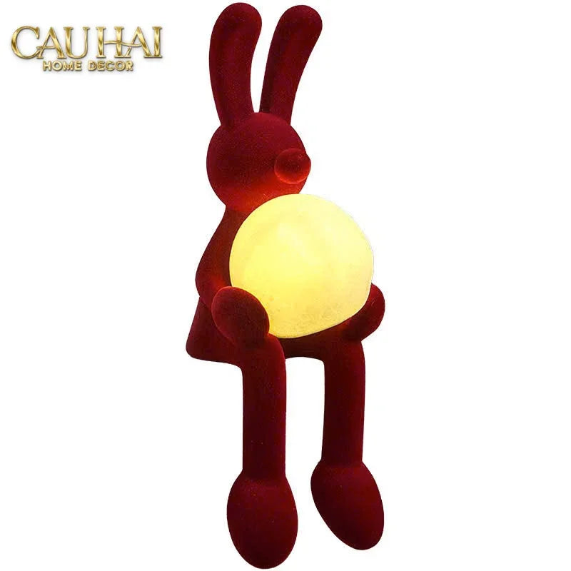 tuong-tho-nhung-do-moonlight-rouge-velour-lapin-sculpture-lamp-8_5x26_5-tuong-trang-tri-cau-hai-home-decor-3 - CẬU HAI HOME DECOR