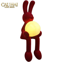 tuong-tho-nhung-do-moonlight-rouge-velour-lapin-sculpture-lamp-8_5x26_5-tuong-trang-tri-cau-hai-home-decor-3 - CẬU HAI HOME DECOR