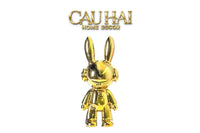 Tượng Thỏ Ultra Lapin Astronaute Or-TƯỢNG TRANG TRÍ-CẬU HAI HOME DECOR