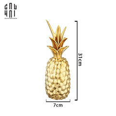 Tượng Trái Thơm Golden Pineapple Premium-TƯỢNG TRANG TRÍ-CẬU HAI HOME DECOR