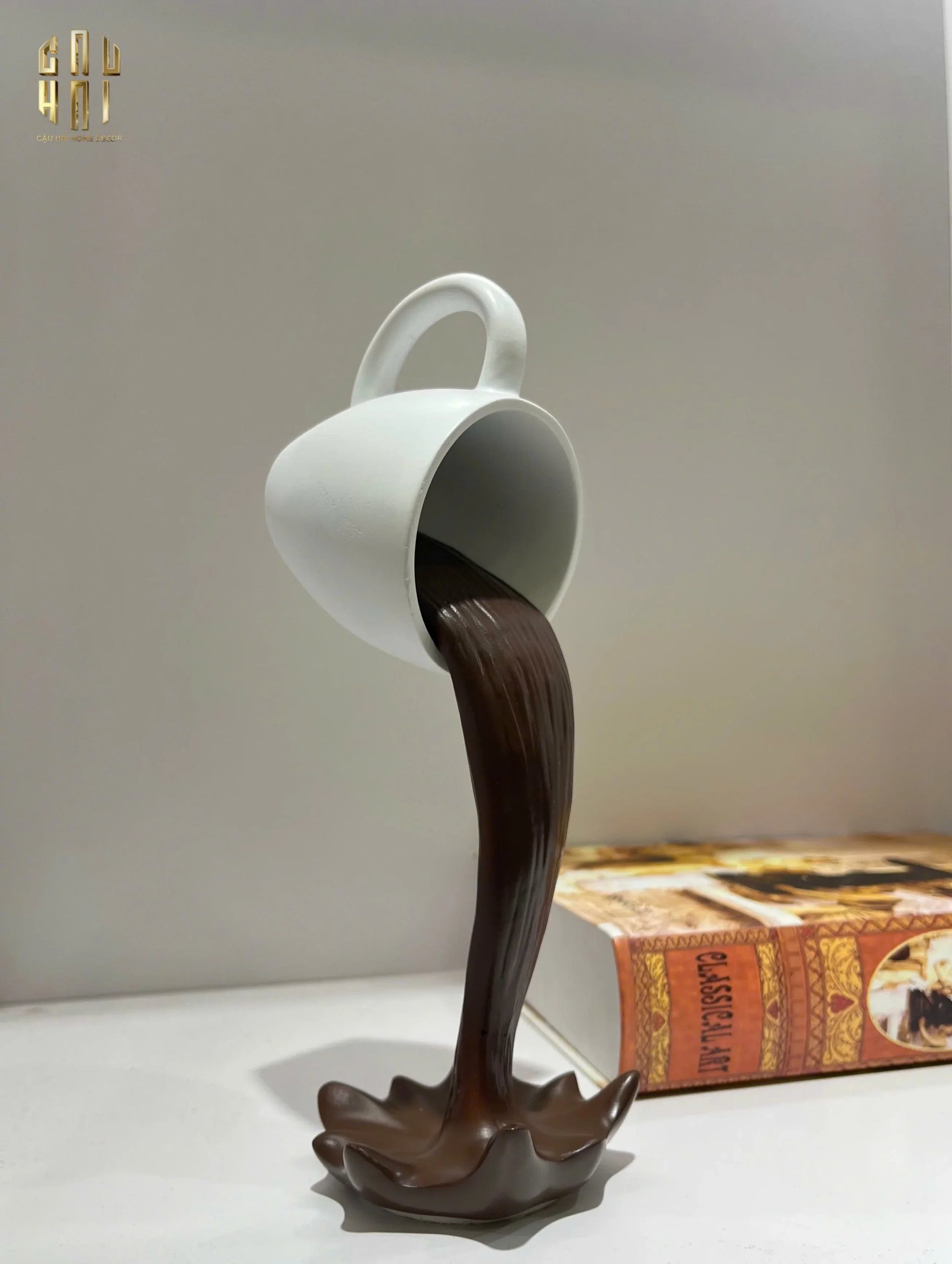 TƯỢNG TRANG TRÍ COFFEE SPLASH SCULPTURE FW25