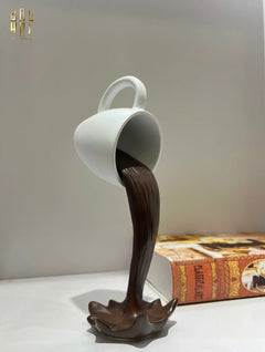 Tượng Trang Trí Coffee Splash Sculpture Fw25-TƯỢNG TRANG TRÍ-CẬU HAI HOME DECOR
