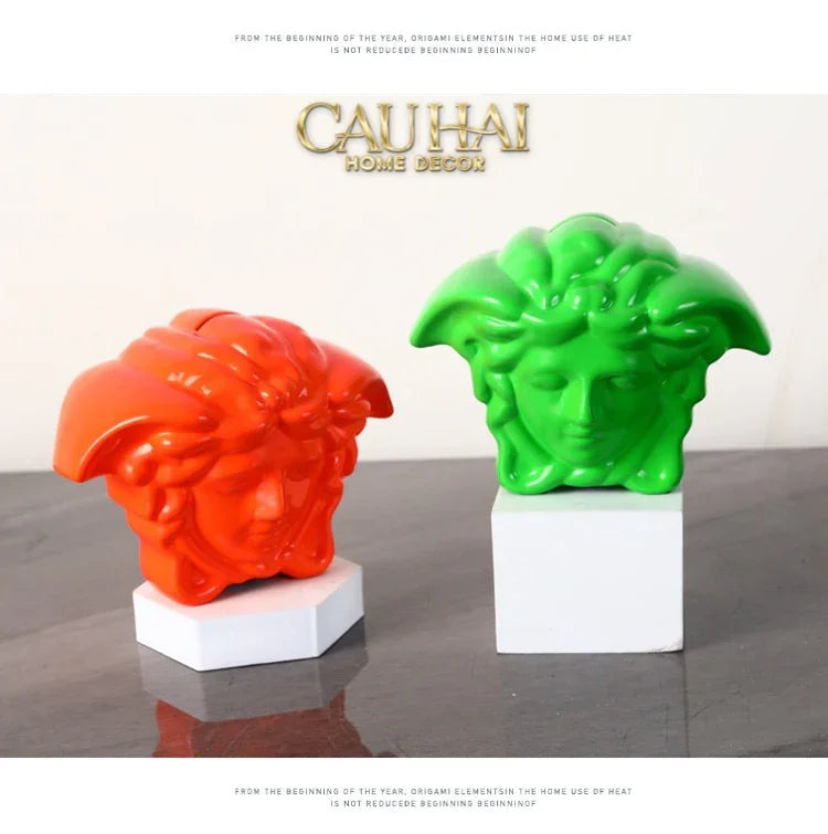 tuong-trang-tri-dung-dong-xu-couture-v-class-money-bank-medusa-signature-orange-18x14-tuong-trang-tri-cau-hai-home-decor-10 - CẬU HAI HOME DECOR