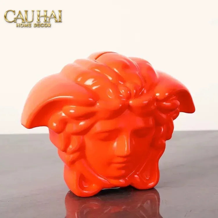 tuong-trang-tri-dung-dong-xu-couture-v-class-money-bank-medusa-signature-orange-18x14-tuong-trang-tri-cau-hai-home-decor-3 - CẬU HAI HOME DECOR