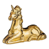 Tượng Trang Trí Golden Laying Unicorn Ss25