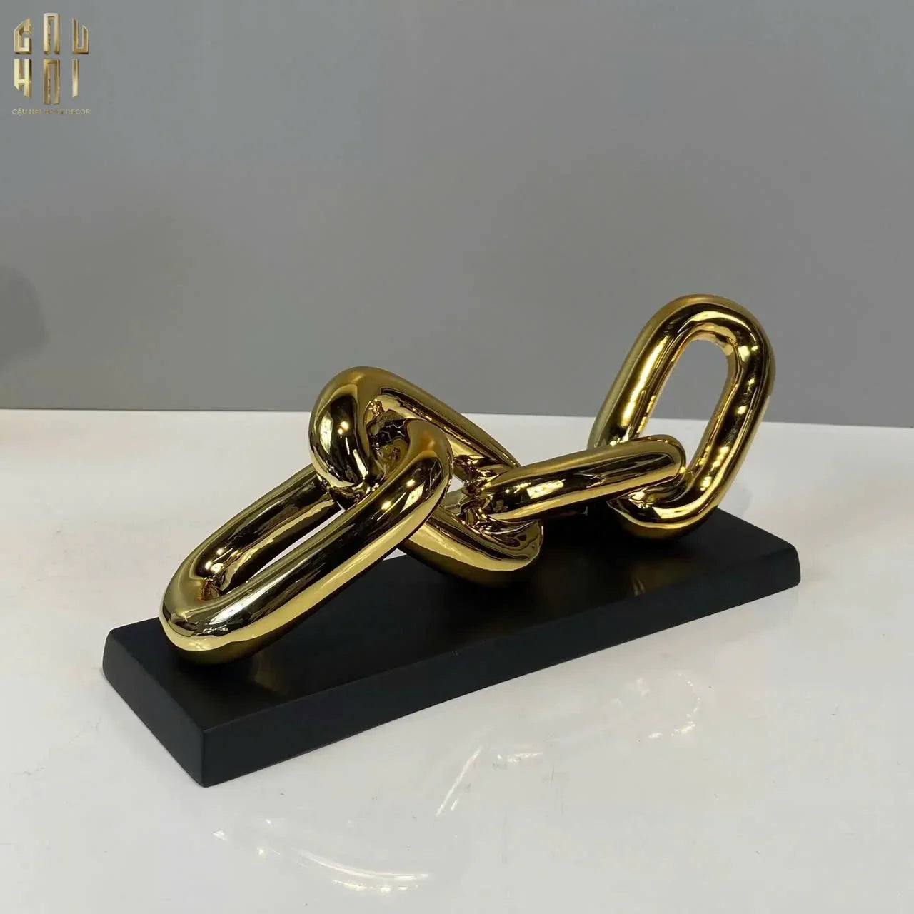 Tượng Trang Trí Marble - Infinity Chain-TƯỢNG TRANG TRÍ-CẬU HAI HOME DECOR