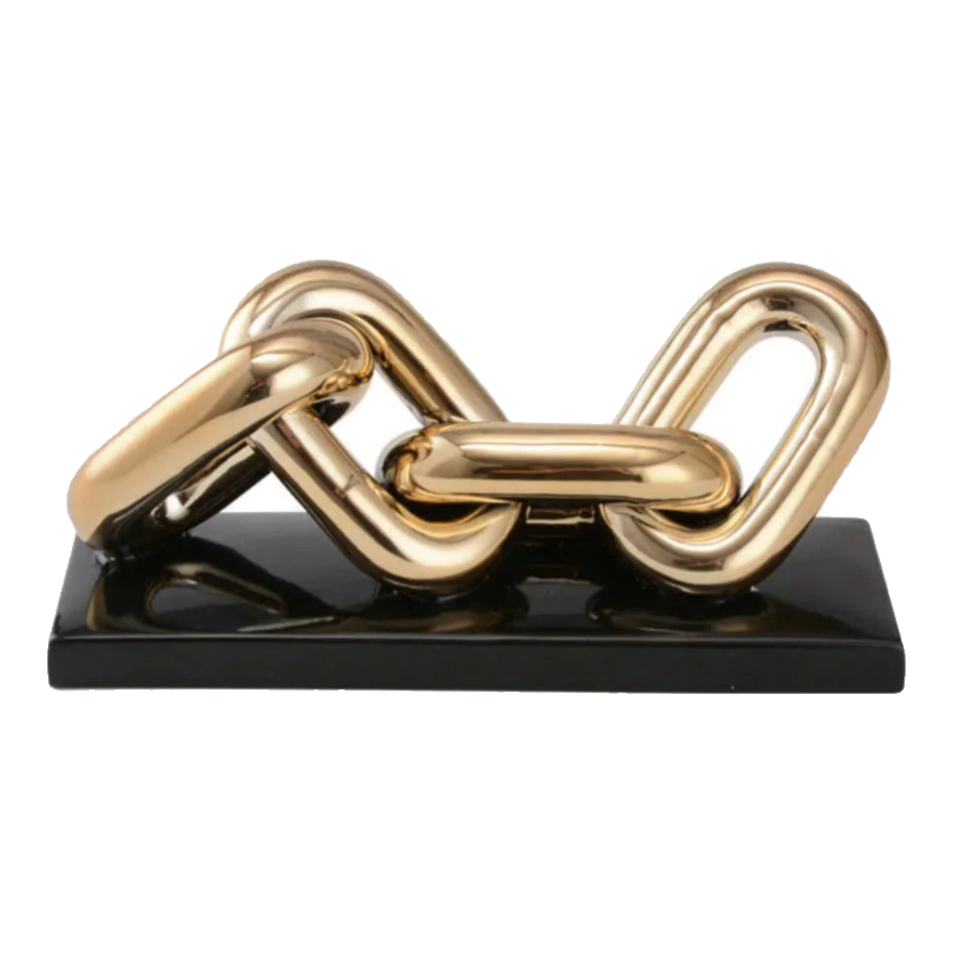 Tượng Trang Trí Marble - Infinity Chain