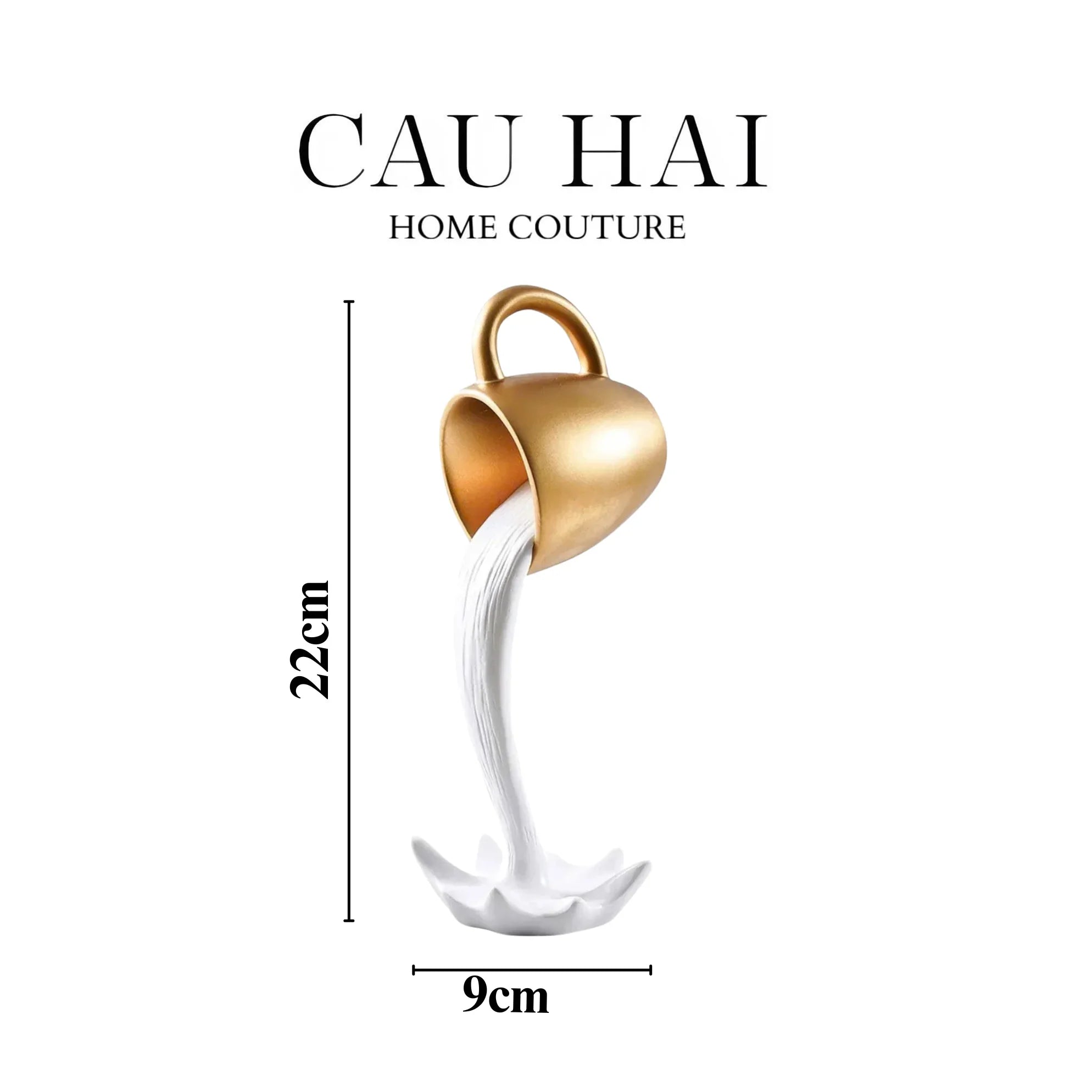 TƯỢNG TRANG TRÍ MILK SPLASH SCULPTURE FW25