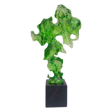 Tượng Trang Trí Resin Điêu Khắc Éclipse Emerald - Cậu Hai Home Decor