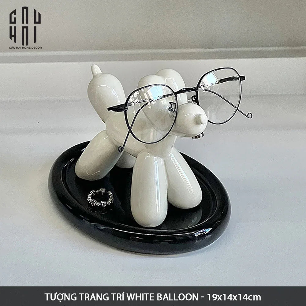 TƯỢNG TRANG TRÍ WHITE BALLOON