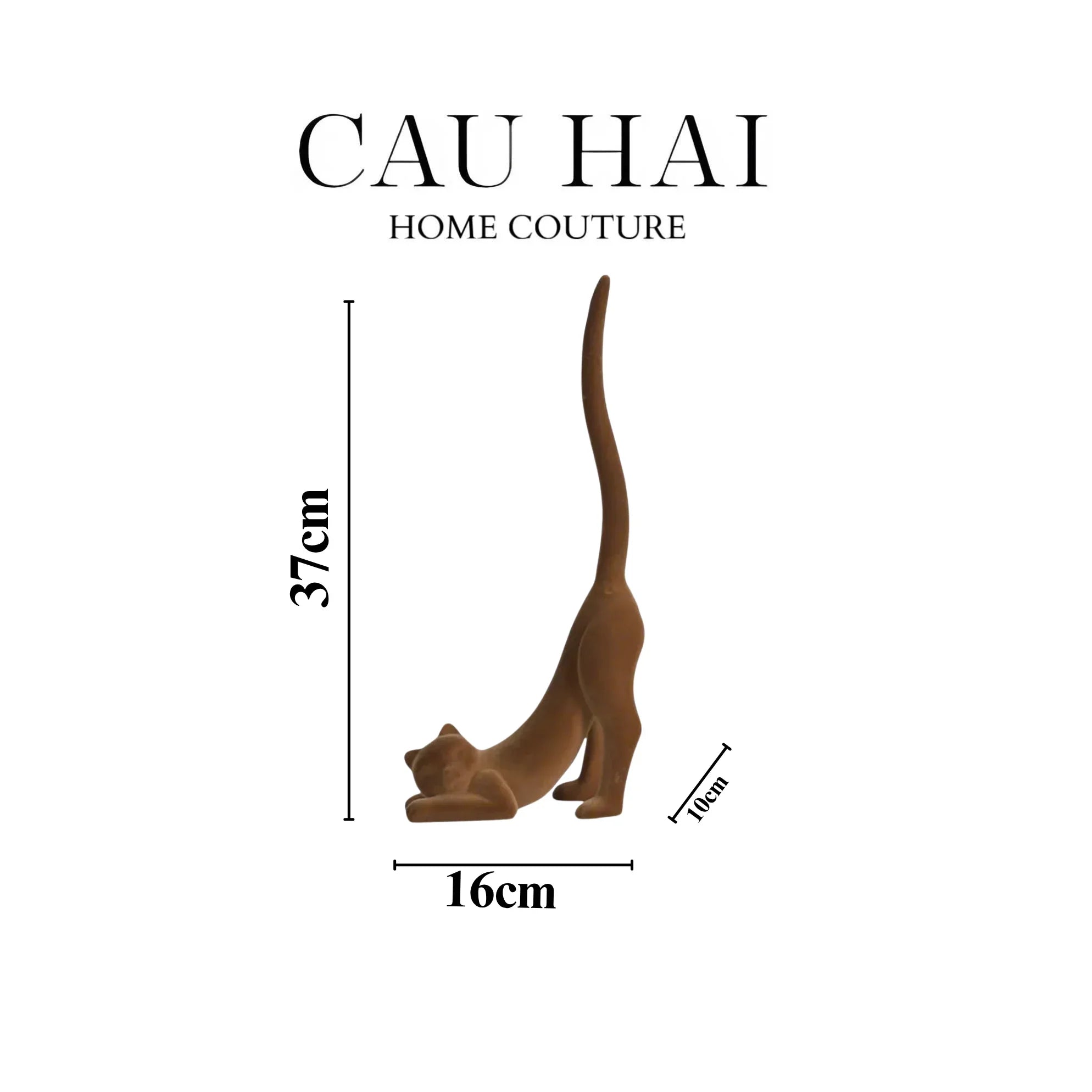 TƯỢNG VELVET STRETCHY CAT FW25
