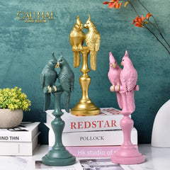tuong-vet-mao-duo-cockatoo-h28-aurum-tuong-trang-tri-cau-hai-home-decor-3 - CẬU HAI HOME DECOR