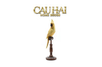 Tượng Vẹt Mào Emperor Cockatoo H28-TƯỢNG TRANG TRÍ-CẬU HAI HOME DECOR