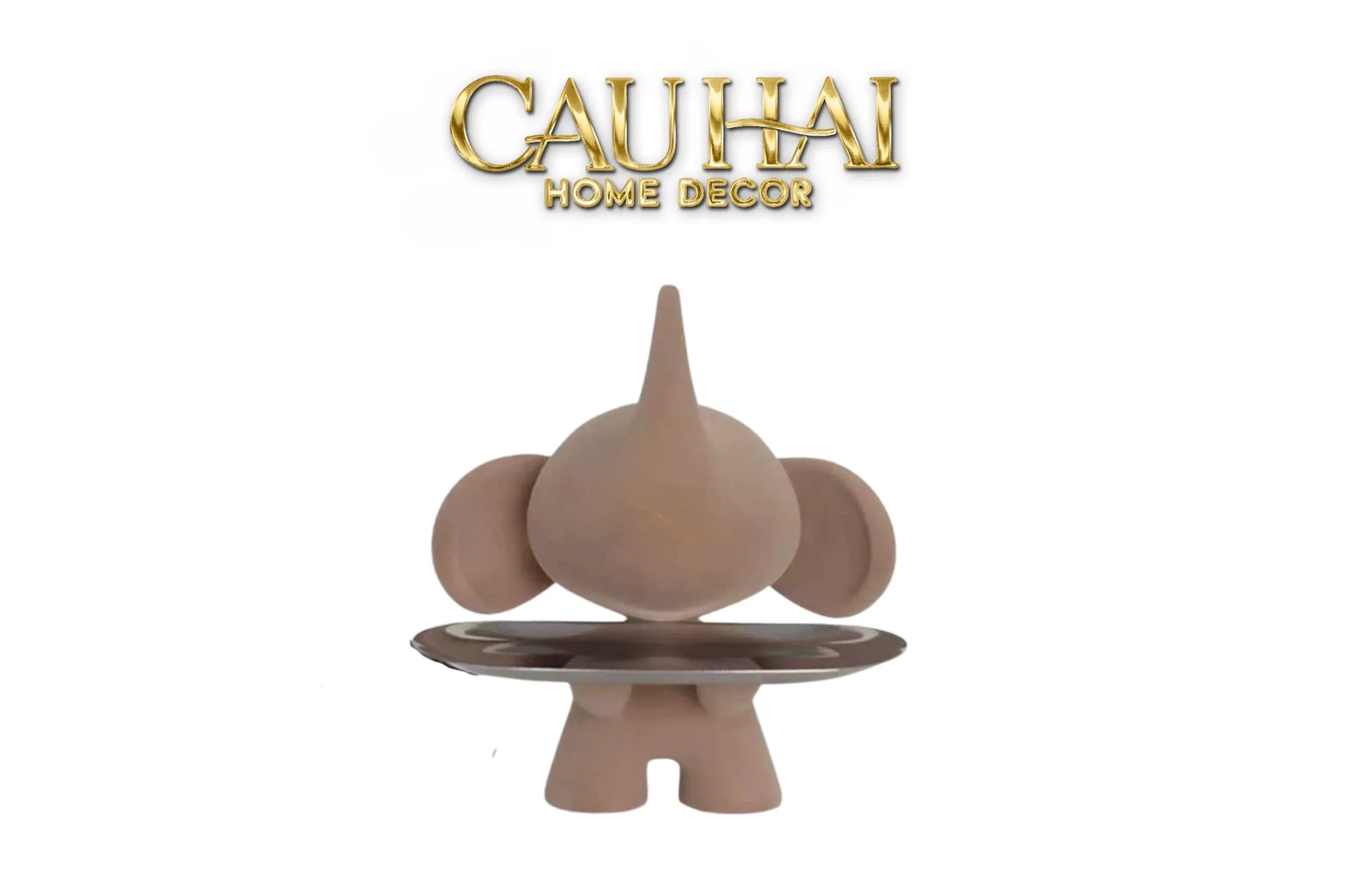 tuong-voi-figurine-beige-velvet-toffee-nova-elephas-h27-tuong-trang-tri-cau-hai-home-decor - CẬU HAI HOME DECOR