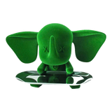 Tượng Nhung Voi - Figurine Ceramic Jade Velvet Elephant