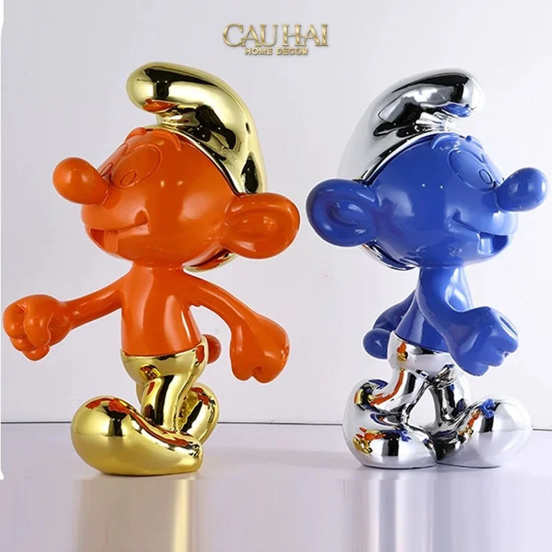 tuong-xi-trum-urban-art-toy-the-smurfs-original-d28-tuong-trang-tri-cau-hai-home-decor-10 - CẬU HAI HOME DECOR