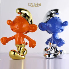 tuong-xi-trum-urban-art-toy-the-smurfs-original-d28-tuong-trang-tri-cau-hai-home-decor-10 - CẬU HAI HOME DECOR