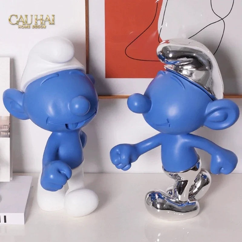 tuong-xi-trum-urban-art-toy-the-smurfs-original-d28-tuong-trang-tri-cau-hai-home-decor-11 - CẬU HAI HOME DECOR