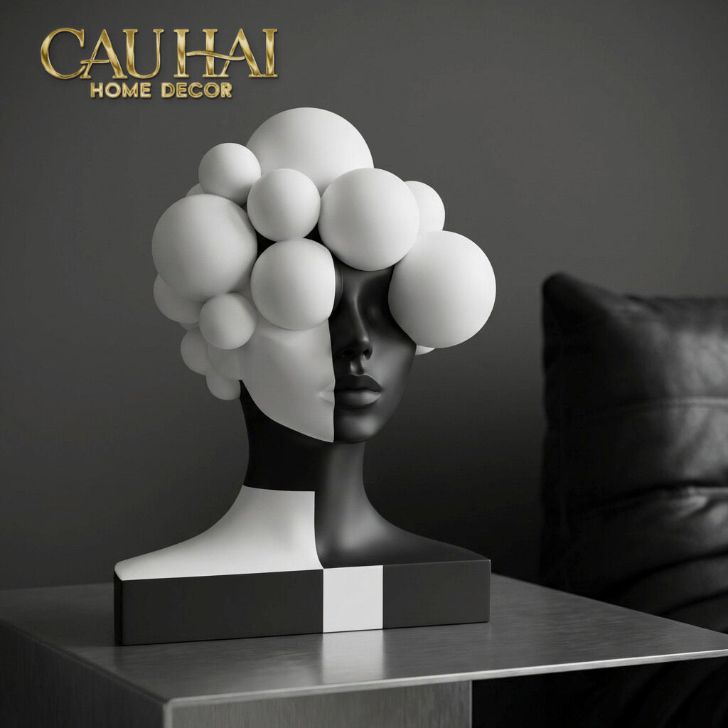 Tượng Quý Cô Dualité Sphère Miroir