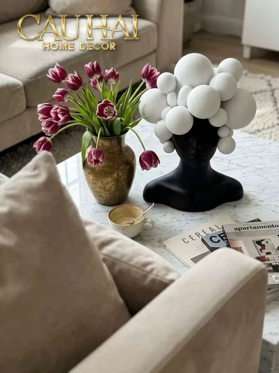Tượng Quý Cô Dualité Sphère Ombre