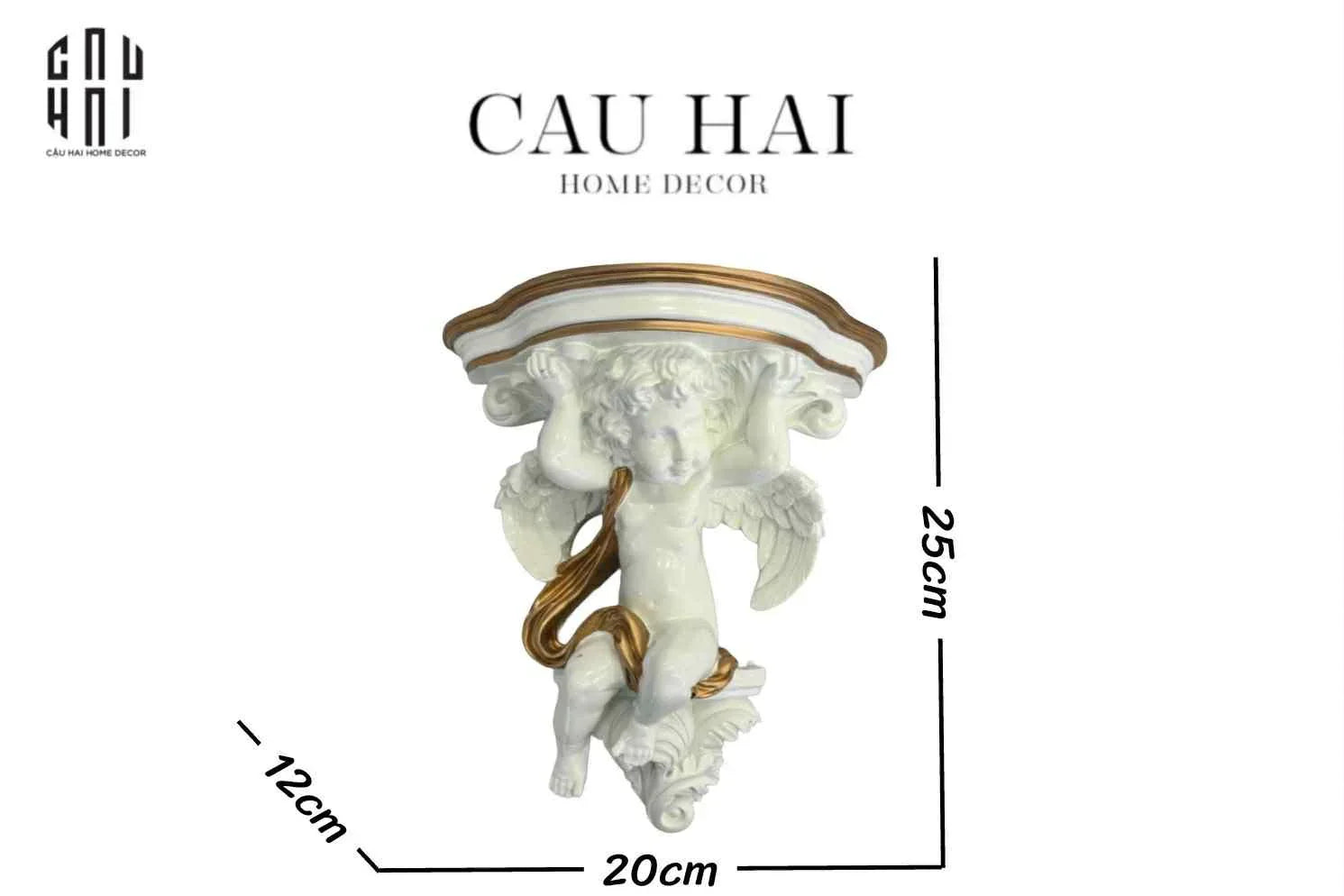 VILLA SONATA - ĐẾ CẮM HOA CUPID LOVE-CẬU HAI HOME DECOR